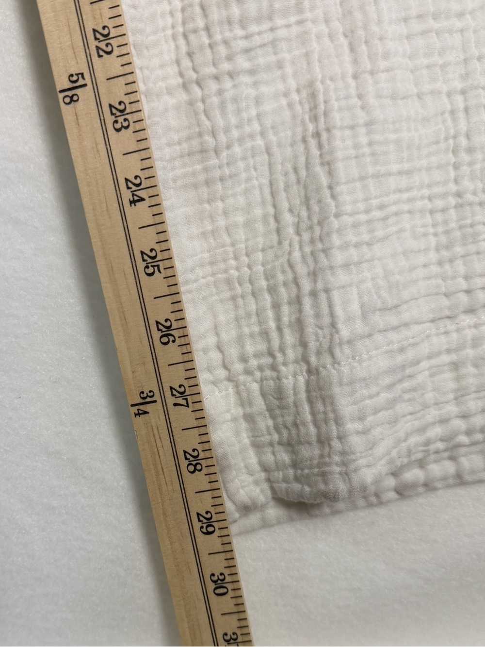 Faherty White Wide-Leg Gauze Drawstring Pants 100% organic cotton - Picture 3 of 8